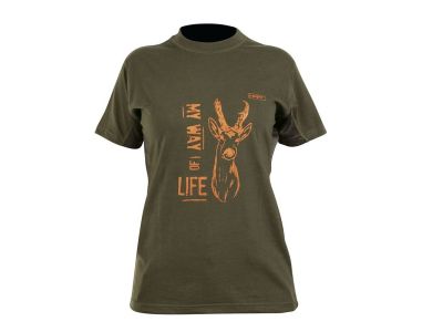 BRANDED T-SHIRT Roe Deer - Srnec dámske tričko