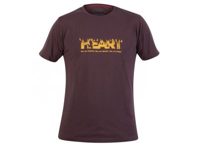 HEART-TS tričko Dark Garnet