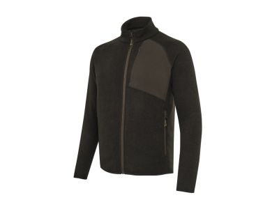 Abisko Full Zip Fleece mikina - Brown Bark