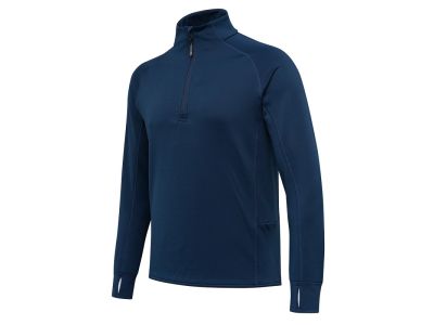 Stretch Tech Half Zip Fleece mikina - Blue Total Eclipse