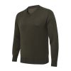 Kent V-Neck Tech sveter - Moss&brownbark