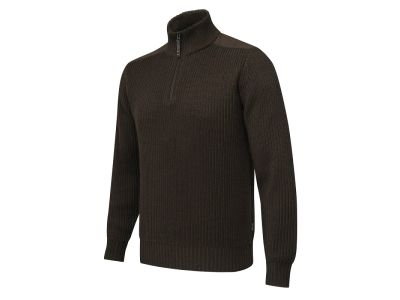 Dover Half Zip Tech sveter - Brownbark&Moss