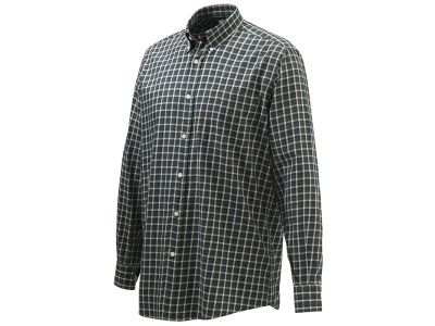 Wood košeľa - Green Moss Check