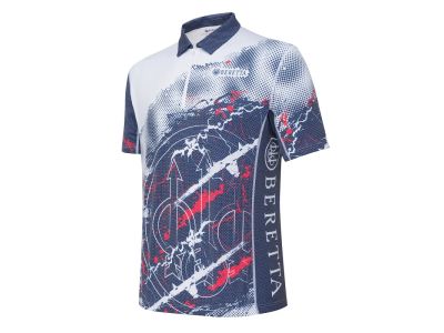 Rush Trident polo tričko - Blue & Red