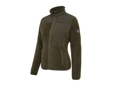 Halifax Sherpa Fleece dámska bunda - Green Moss