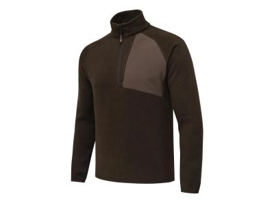 Abisko Half Zip Fleece mikina - Brown Bark
