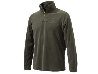 Half Zip Fleece mikina - Chocolate