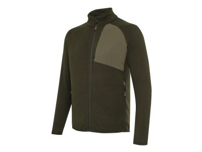 Abisko Full Zip Fleece mikina - Green Moss