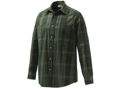 Manchester Corduroy košela - Green & Yellow Check