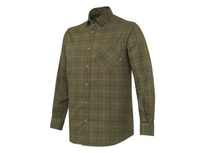 Jargo Stretch košeľa - Green Pumpkin Check