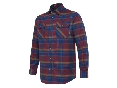 Cadet Flannel košeľa - Burgundy Check
