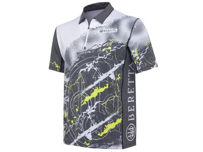 Rush Trident polo tričko - Grey & White