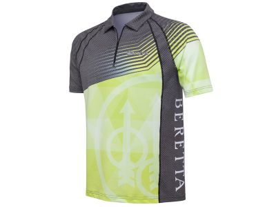 Rush Graph polo tričko - Black & Sulphur