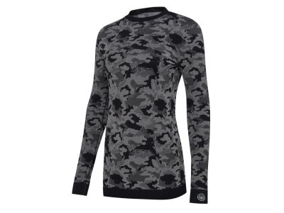 LeSaut Woman's nátelník - Black Camouflage