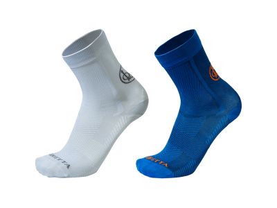 Short Shooting ponožky - White & Blue