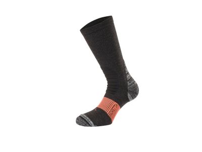 Merino Performance Short ponožky - Brown Bark