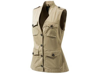 Serengeti Safari dámska vesta - Haselnut