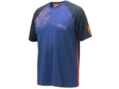 Bullseye tričko - Blue Beretta