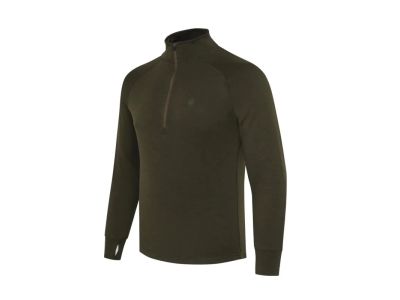 Glider Merino Half Zip mikina - Green Moss