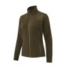 HP Logo Full Zip Fleece dámska mikina - Green Moss