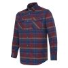 Cadet Flannel košeľa - Burgundy Check