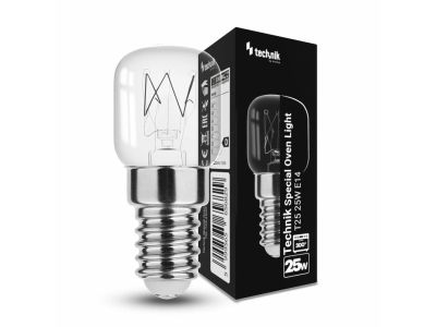 Technik Special Oven Light T25 Amber žiarovka do rúry E14 25W teplá biela (TSL-T25-25WE14)